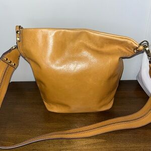 Yellow Hobo Shoulder Bag